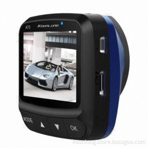 HD DVR Recorder with Mini Size Car Holder, 960 x 240 Pixels TFT LCD